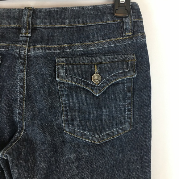 Costa Blanca Y2K Dark Wash Flare Jean Size 29 - Picture 4 of 9